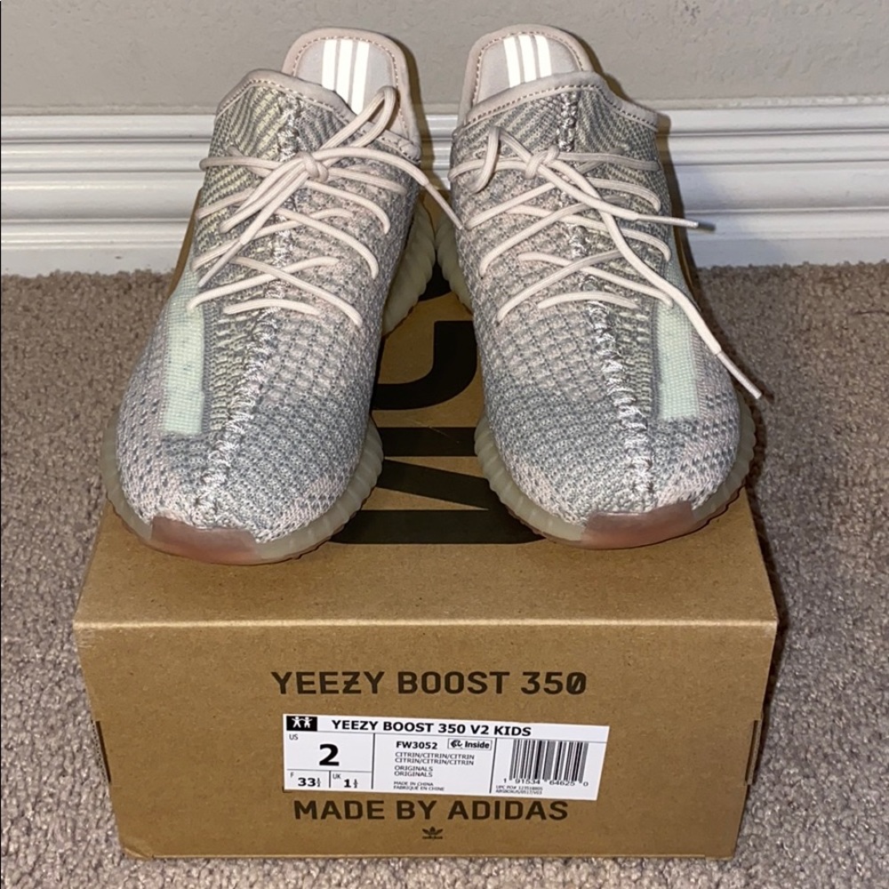 Adidas Yeezy boost 350 Citrin